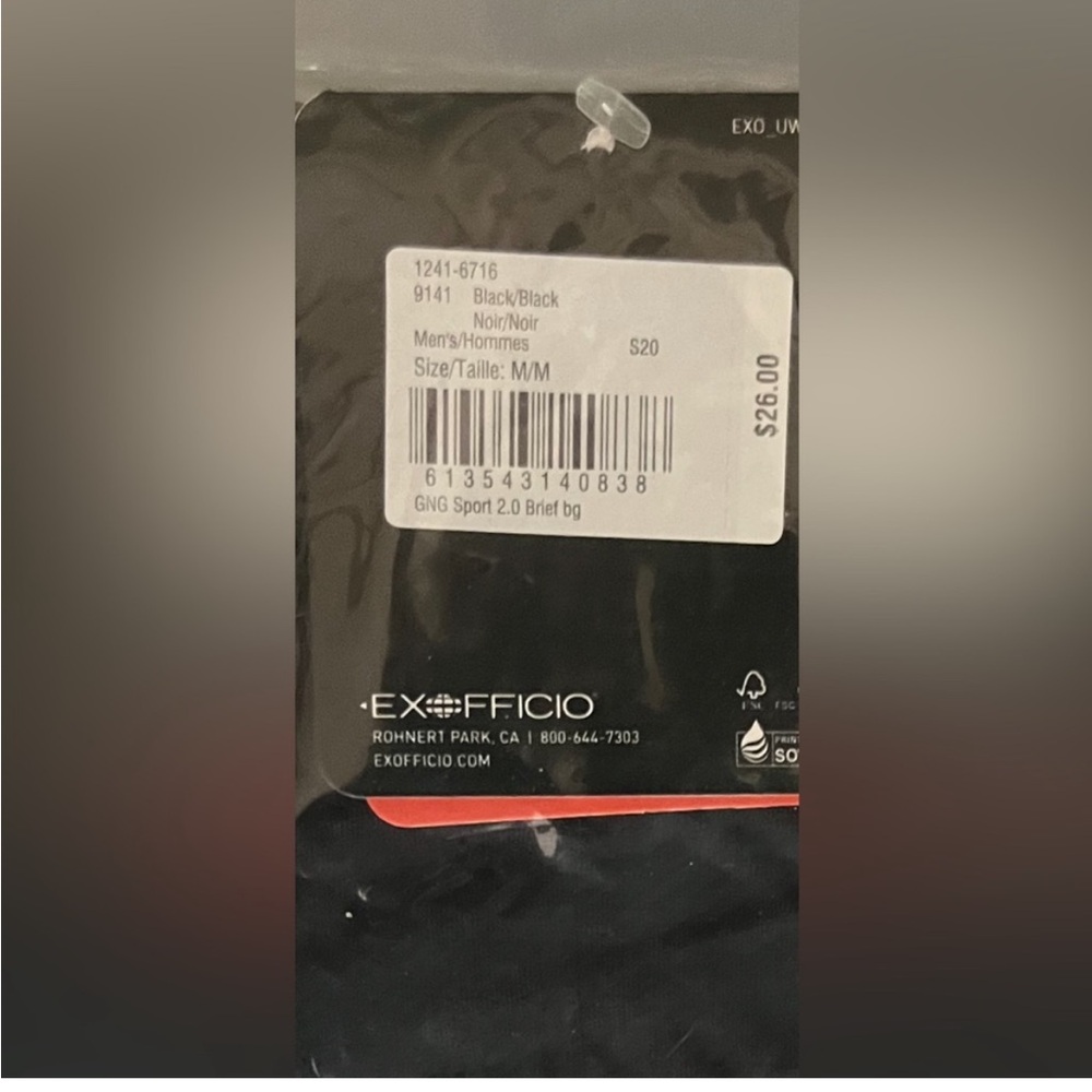 ExOfficio Mens briefs
